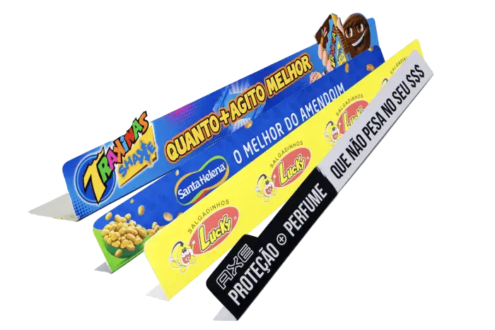 Faixas de Gôndola  Cantoneira