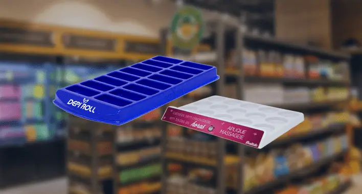 Materiais promocionais para PDV